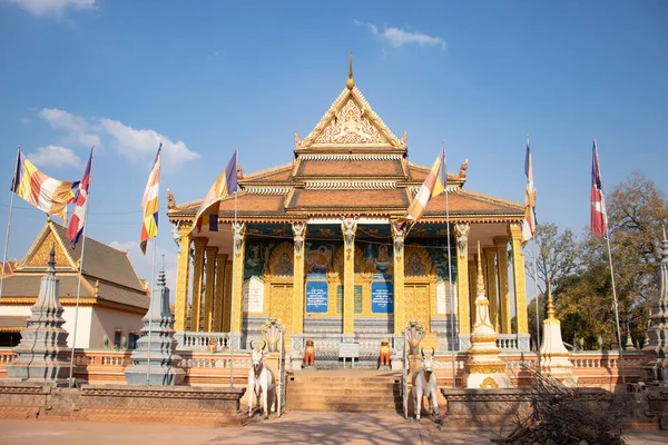 Cambodia Siem Reap Beautiful View Buddhist Temple City — Stock Photo, Image