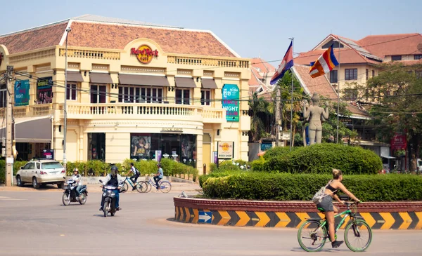 Καμπότζη Siem Reap Καμπότζη Siem Reap Μια Όμορφη Θέα Του — Φωτογραφία Αρχείου
