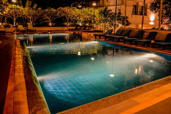 Camboja Siem Reap Uma Bela Vista Piscina Tara Angkor Hotel — Fotografia de Stock