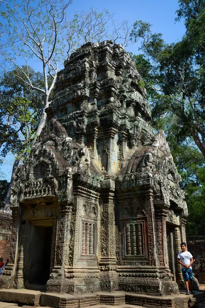 Camboja Siem Reap Templo Phrom — Fotografia de Stock