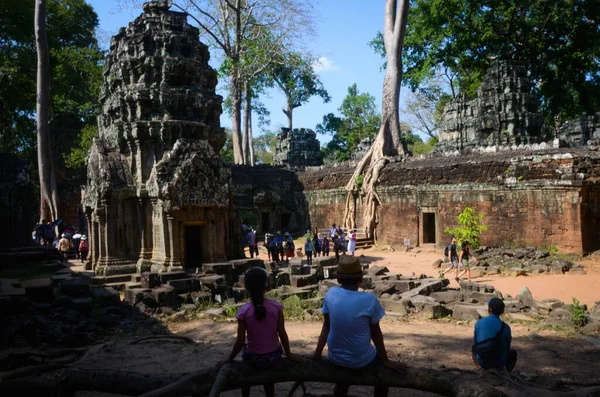 Kambodja Siem Reap Phrom Temple — Stockfoto