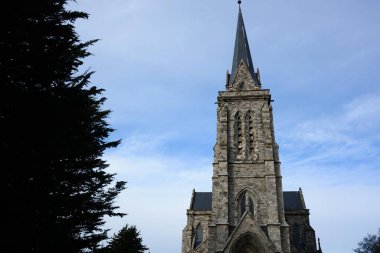 Arjantin. Bariloche. Şehrin güzel bir manzarası