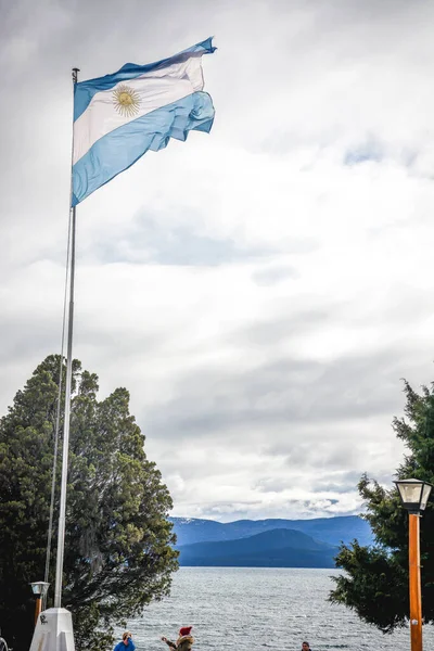 Argentina Bariloche Una Splendida Vista Della Città — Foto Stock