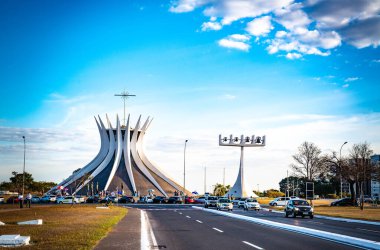 Gündüz vakti Büyük Katedral, Brezilya