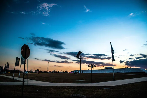 Scena Miejska Brasilia Brazylia — Zdjęcie stockowe