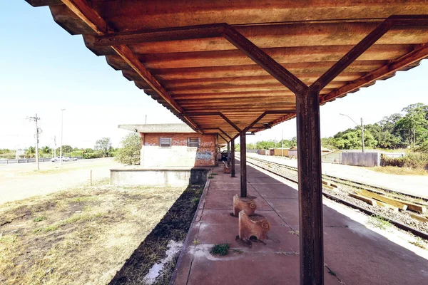 Stazione Ferroviaria Nucleo Bandeirante Brasile — Foto Stock