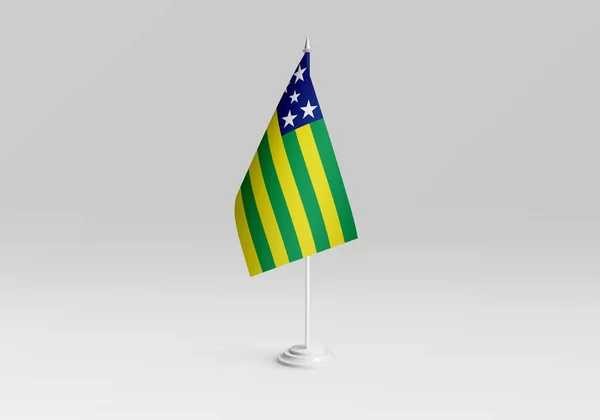 Imagen Cerca Bandera Del Estado Brasileño —  Fotos de Stock