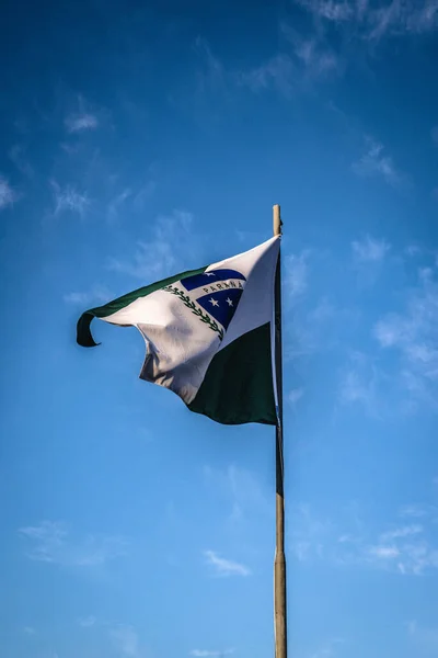 Banderas Del Estado Brasileño Cerca —  Fotos de Stock