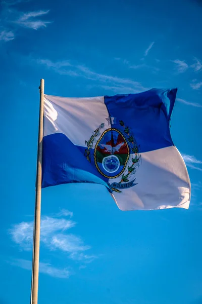 Bendera Negara Bagian Brasil Ditutup — Stok Foto