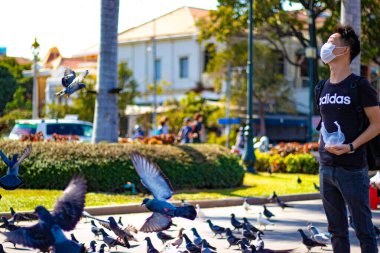 Gündüz Phnom Penh Şehri, Kamboçya 