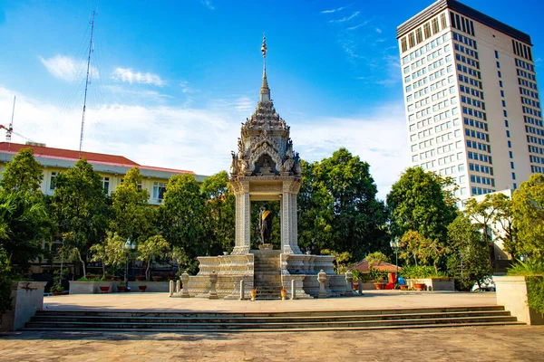 Phnom Penh City Daytime Camboya —  Fotos de Stock