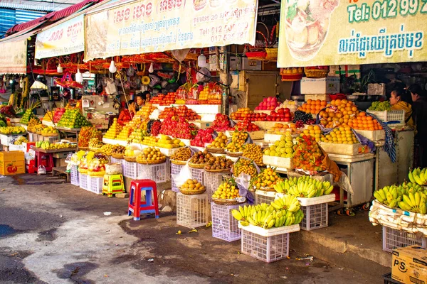 Scène Urbaine Phnom Penh Cambodge — Photo