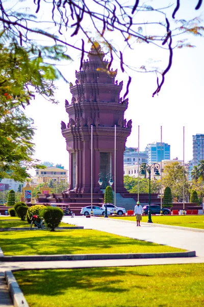 Phnom Penh Stad Overdag Cambodja — Stockfoto