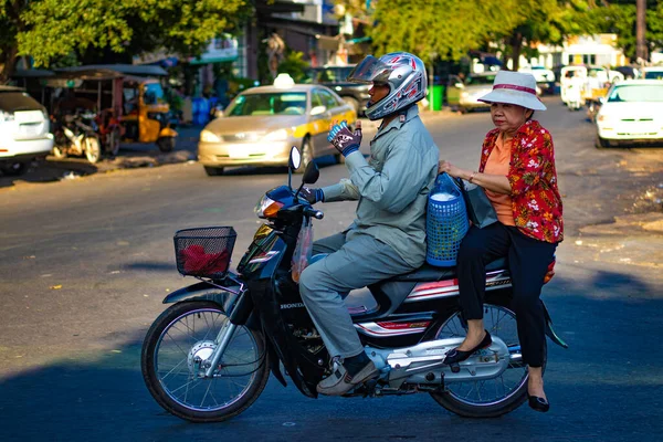 Місто Пномпень Удень Камбоджа — стокове фото