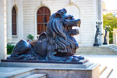 Phnom Penh, Kamboçya 'nın şehir manzarası 