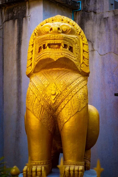 Буддийские Украшения Храма Пномпеня Камбодже — стоковое фото