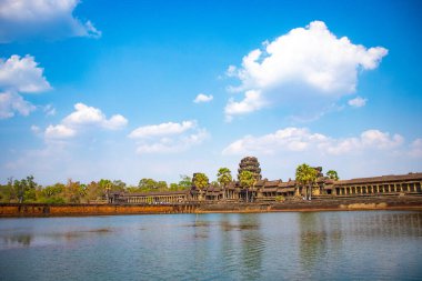 Kamboçya 'daki eski tapınak Agkor Wat