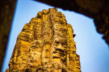 Kamboçya 'daki eski tapınak Agkor Wat