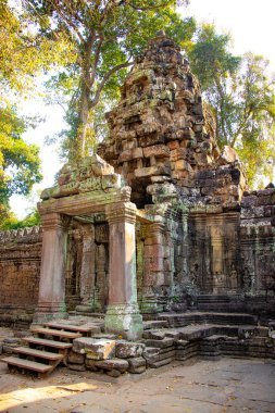 Kamboçya 'daki eski tapınak Agkor Wat