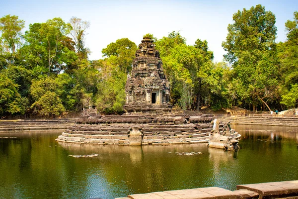Angkor Thom Temple Cambodia — Stock Photo, Image