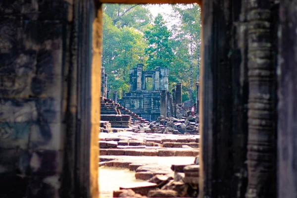Oude Tempel Agkor Wat Cambodja — Stockfoto