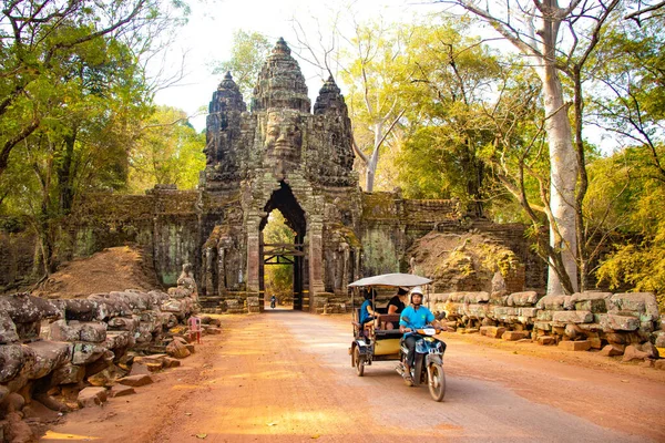 Oude Tempel Agkor Wat Cambodja — Stockfoto