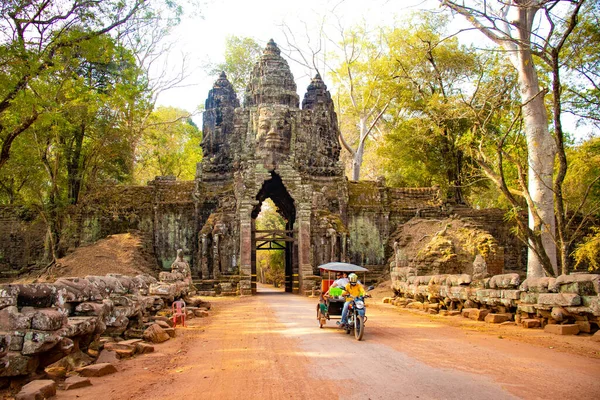 Kamboçya Daki Eski Tapınak Agkor Wat — Stok fotoğraf