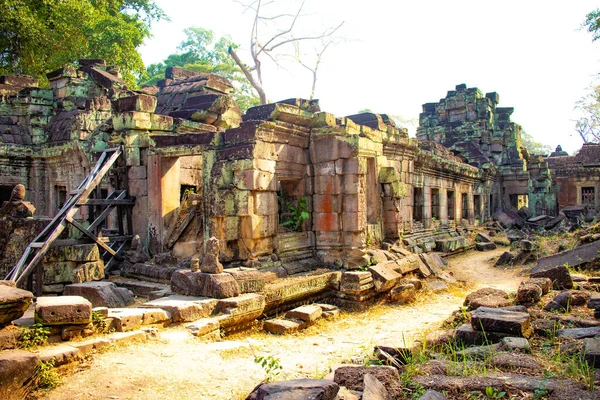 Stara Świątynia Agkor Wat Kambodży — Zdjęcie stockowe