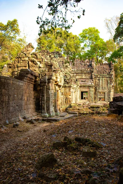 Kamboçya Daki Eski Tapınak Agkor Wat — Stok fotoğraf