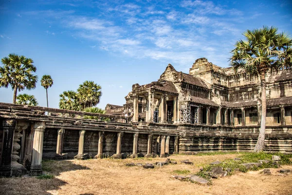 柬埔寨Agkor Wat古寺 — 图库照片