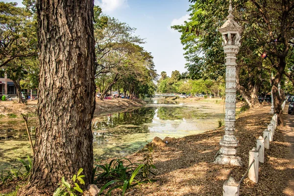 Siem Reap Città Giorno Cambogia — Foto Stock