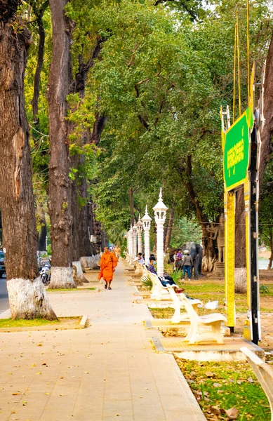 Siem Reap Stad Overdag Cambodja — Stockfoto
