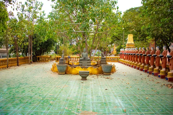 柬埔寨暹粒佛教寺庙 — 图库照片
