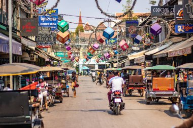 Gündüz Phnom Penh Şehri, Kamboçya 