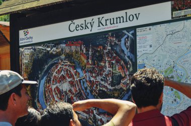 Cesky Krumlov Çek Cumhuriyeti 'nde