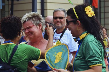 Magdebourg, Almanya 'daki Avrupa Koro Oyunları Halkı
