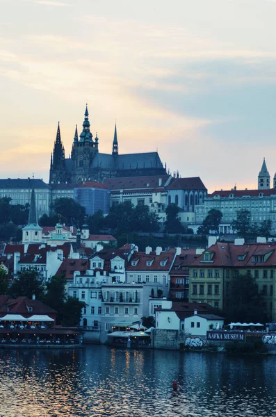Prag Tschechische Republik Juli 2015 Schöne Aussicht Auf Historische Gebäude — Stockfoto