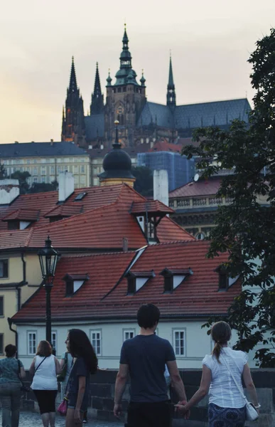 Praga República Checa Jul 2015 Una Hermosa Vista Los Edificios —  Fotos de Stock