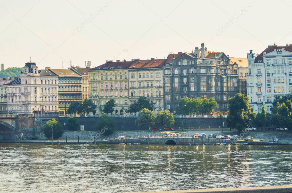 City view of Prague, Czech Republic 