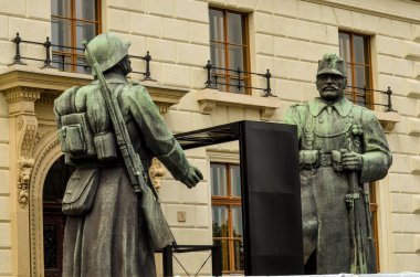 Macaristan 'ın Budapeşte kentsel manzarası