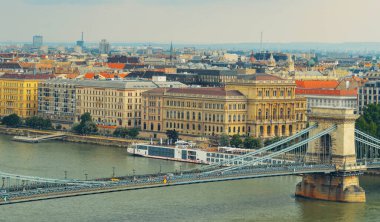 Macaristan 'ın Budapeşte kentsel manzarası
