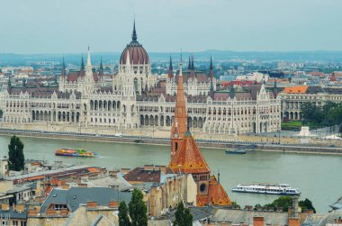 Macaristan 'ın Budapeşte kentsel manzarası