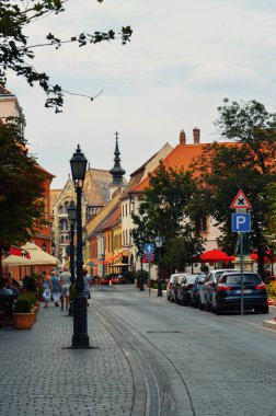 Macaristan 'ın Budapeşte kentsel manzarası