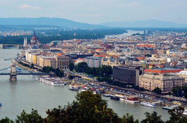 Macaristan 'ın Budapeşte kentsel manzarası