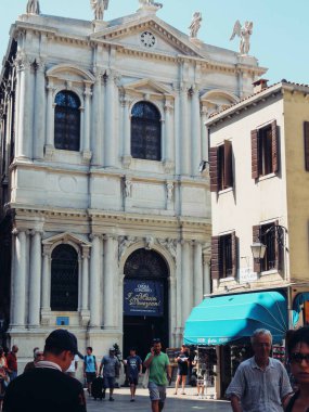 Eski İtalyan kasabası Venedik, İtalya 