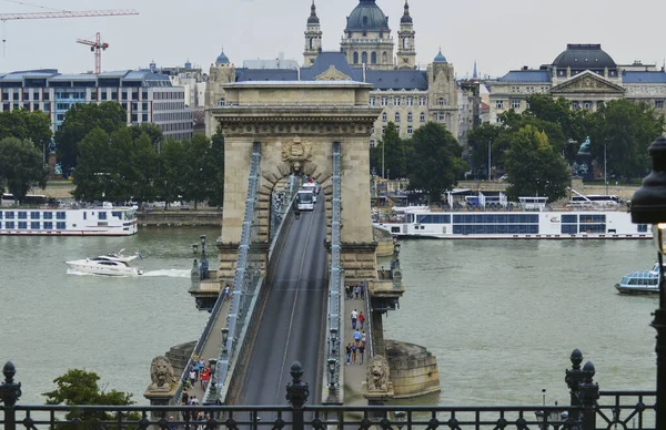 Stadsmiljö Budapest Ungern — Stockfoto