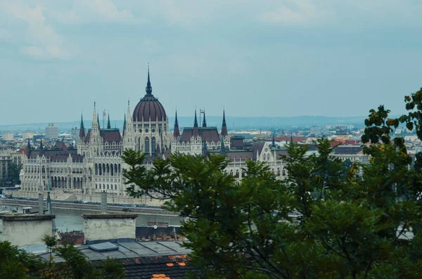 Stadsmiljö Budapest Ungern — Stockfoto