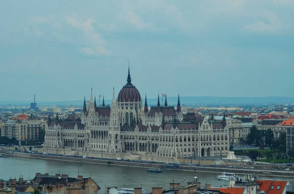 Budaest City Durante Día Hungría — Foto de Stock