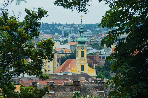 Městská Scéna Budapešti Maďarsko — Stock fotografie