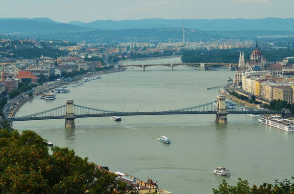 Stadsmiljö Budapest Ungern — Stockfoto